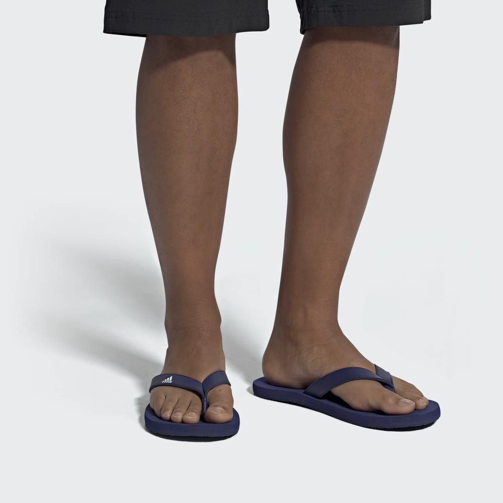 Adidas Eezay Chancletas Azules Para Hombre (MX-96456)